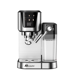 เครื่องชงกาแฟเอสเพรสโซ่อัตโนมัติ EU Compact Quiet  วัสดุพลาสติก แรงดัน 20 บาร์ ควบคุมแบบดิจิตอล ได้รับการรับรองมาตรฐาน EU CE/CB สำหรับใช้ในครัวเรือนและเชิงพาณิชย์ - Product Image 2