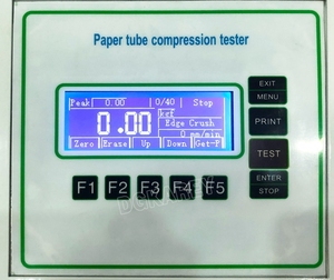 <span class=keywords><strong>PC</strong></span> 제어 기능이 있는 자동 링 크러시 테스터기-골판지 섬유판, 종이 튜브 압축 강도 측정 - Product Image 5