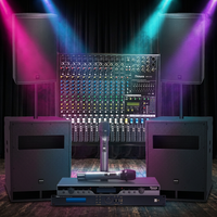 DEKEN FLEX P15 profesyonel sıcak satmak 15 inç hoparlör aktif 2 yollu hoparlör ile 300W ses güç amplifikatörü için konser sahnesi