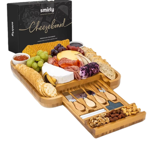 Juego de vajilla de madera sin terminar en relieve con flor de cerezo, cubiertos de bambú, bandeja de vuelo para degustación de café y Pizza para cortar bloques - Product Image 5