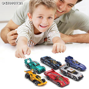 6가지 스타일 맞춤형 서비스 프리휠 장난감 1:64 스케일 다이캐스트 레이싱 합금 자동차 모델 키트 소년 선물용 - Product Image 3