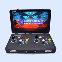 Mesin Arcade Portabel Xunhe 20 Inch dengan WIFI & 4 Mode Daya, Kustomisasi OEM/Grosir, 23K Game, Multiplayer, Permainan Rumah Tangga