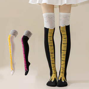 <span class=keywords><strong>Calcetines</strong></span> Divertidos <span class=keywords><strong>de</strong></span> Pierna <span class=keywords><strong>de</strong></span> <span class=keywords><strong>Pollo</strong></span>, <span class=keywords><strong>Calcetines</strong></span> Altos hasta el Muslo, <span class=keywords><strong>Calcetines</strong></span> Novedosos con Patas <span class=keywords><strong>de</strong></span> Animales - Product Image 1