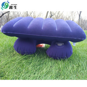 Almohada Inflable Qusheng 48x30cm, Almohada de Viaje para Acampar al Aire Libre con Revestimiento Suave - Product Image 2