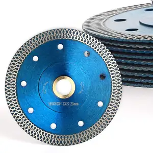 Disco de corte super fino Turbo Diamond Lâmina de serra para azulejos de cerâmica de alta qualidade 4.5 Polegadas