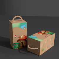 Boîte de culture de champignons personnalisée avec impression, kit de culture de champignons, boîtes d'emballage en carton pour la culture de champignons