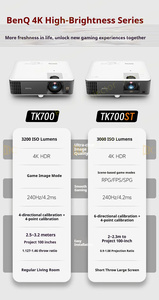 BenQ TK700 4K DLP <b>Projector</b> 3200 ANSI Lumens home gaming <b>projector</b> HDR,supports <b>3D</b> optical zoom.Home <b>projector</b> - Product Image 3