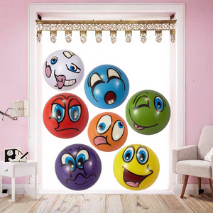 Nuevo 2025: Pelota Antiestrés de PU de 6cm con Estampado Completo, Diseño de Caricaturas, Juguete de Descompresión, Pelota de Espuma para Niños, Regalos Promocionales - Product Image 6