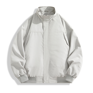 Veste Homme Personnalisée avec Logo – Nouvelle Collection Printemps-Automne 2025 – Style Japonais Décontracté et Confortable pour le Travail – Coupe Ample et Tendance - Product Image 4