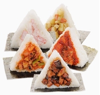 Chinese Convenience Instant Food Frozen Triangle Rice Ball Onigiri Sushi Chinese Snack Diet Fast Food