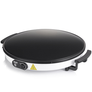 Machine à crêpes électrique portable de 45cm de diamètre, machine à pizzas antiadhésive en acier inoxydable pour le ménage, vente en gros - Product Image 5