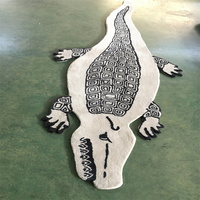 Superbe tapis pour bébé fait main, personnalisable en forme/taille/couleur, tapis en laine écologique pour la maison, le salon et la chambre