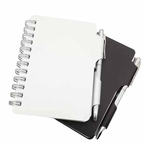 Wholesale Creative A7 <strong>Mini</strong> Paper Products Aluminum Shell Notebooks Pens <strong>Metal</strong> Shell <strong>Notepads</strong> Creative Aluminum Alloy Coil - Product Image 6
