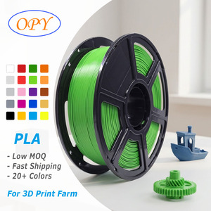 Filamento PLA para impresora 3D OPY Pro Plus <span class=keywords><strong>de</strong></span> alta calidad, negro, gris y blanco, 1,75 mm, 1 kg, certificado RoHS, tolerancia - Product Image 1
