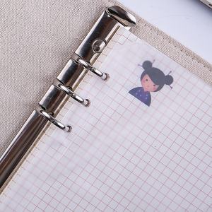 A6 #10, note 6 <span class=keywords><strong>Cornell</strong></span> carpeta de anillas, papel de repuesto para cuaderno en espiral, planificador diario semanal mensual, cuadrícula, línea de puntos, papel en blanco, 100g - Product Image 6