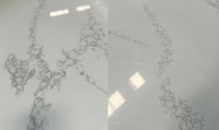 Planche de pierre artificielle en acrylique modifié pour plans de travail, comptoirs de réception, lavabos de salle de bain et comptoirs de cuisine