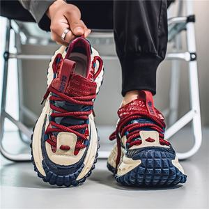 Zapatos para Hombre, Nuevos Modelos Primavera/Verano 2025, Estilo Skate con Suela Gruesa y Elevada, Zapatos Deportivos Casuales a la Moda - Product Image 2