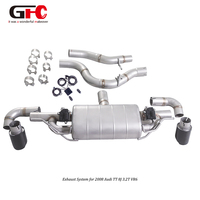 Tuyau d'échappement à soupape haute performance pour Audi TT 8J 3.2T VR6, système d'échappement, silencieux, échappement catback