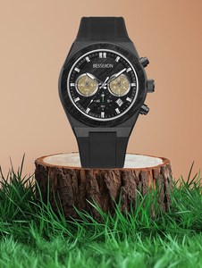 Besseron nouveau style personnaliser <span class=keywords><strong>lunette</strong></span> gravée fabriquée à la main dans une montre unique <span class=keywords><strong>en</strong></span> <span class=keywords><strong>bois</strong></span> naturel pour hommes - Product Image 5