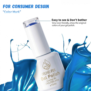 Set de 10 Esmaltes de <span class=keywords><strong>Uñas</strong></span> en Gel de la Serie Azul, Secado con Lámpara UV LED, Resistentes a Desprendimientos, Larga Duración, <span class=keywords><strong>para</strong></span> Uso en Salón y en Casa, Arte de <span class=keywords><strong>Uñas</strong></span> - Product Image 3