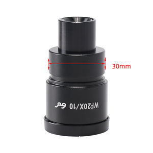 Accessoires de Microscope, taille de montage des yeux 30mm WF10X/20 WF20X/10 oculaire de Microscope stéréo à large champ - Product Image 5