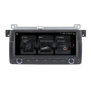 Wholesale RK PX30 Android 10.0 8.8inch Big Screen Special Car Radio Multimedia Player GPS Sat Navi for BMW E46 WN8819S 2G+16G