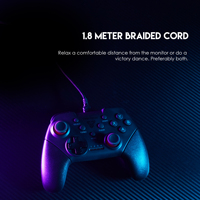 Fantech GP13 Wired PS3 Gaming Controller Gamepad con retroalimentación de vibración para PC PS3
