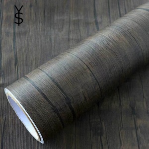 Nuevo diseño impermeable muebles película decorativa opaca de grano de madera película de pvc - Product Image 1