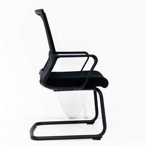 Conferentie Mesh Bureaustoel Fabrikant Guangdong Zwart Bezoekers Kantoor Vergaderzaal Stoel - Product Image 3