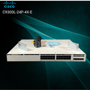 En stock, scellé en usine, C9300L-24P-4X-E, commutateur Gigabit PoE+ 24 ports avec 4x10G SFP+, tout neuf, commutateur Catalyst d'origine - Product Image 1