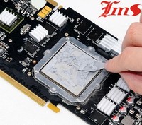 Pelumas Termal Premium Konduktivitas Tinggi 3 W/mk Pasta Termal Silikon Putih untuk Pendinginan CPU Thermal Compound