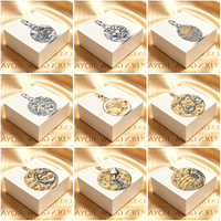 Nouveau Collier et Bracelet Pendentif Grande Médaille Douze Constellations Série ME en Argent 925, Breloque DIY, Bijoux de Luxe de Haute Qualité 2026