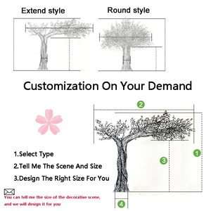 Albero di ciliegio artificiale per decorazioni commerciali, ecologico, di alta qualità, dimensioni personalizzabili, per feste e paesaggistica - Product Image 3