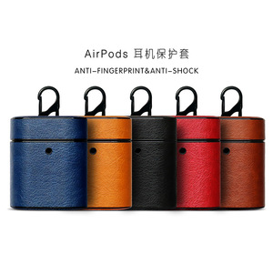 Funda de cuero suave pu <span class=keywords><strong>marvel</strong></span> para airpods 1, 2 pro, con soporte de metal - Product Image 5