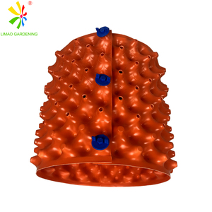 <span class=keywords><strong>Pot</strong></span> de plantation à élagage aérien orange de 2 gallons, épaisseur 1,2 mm, avec bouton rotatif, facile à démonter, pour pépinière - Product Image 3