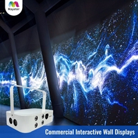 Projecteur interactif infrarouge commercial Mayeter, lecteur Android Box, résolution HD, fonctionnement stable 24h/24 et 7j/7, jeux de projection, garantie 1 an