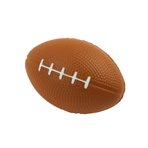 Ballon de rugby anti-stress en mousse PU, divers styles, spirale américaine, pour enfants, garçons et filles - Vente en gros usine - Product Image 1