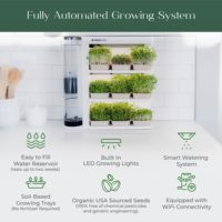 Systèmes de culture hydroponique et aéroponique en tour, pots intelligents écologiques et modernes, 16 plantes d'intérieur non-OGM, lampes de culture intelligentes