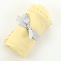 Couverture pour bébé en bambou à une seule couche, douce au toucher, pour nourrissons et tout-petits