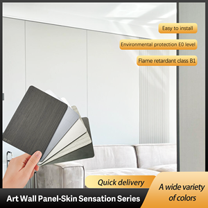 Paneles Decorativos <span class=keywords><strong>de</strong></span> Pared para Interiores <span class=keywords><strong>de</strong></span> Hotel, Sala <span class=keywords><strong>de</strong></span> Estar, <span class=keywords><strong>Serie</strong></span> Modern Skin Sensation, PVC Ignífugo, Fácil <span class=keywords><strong>de</strong></span> Limpiar, Impermeable - Product Image 2