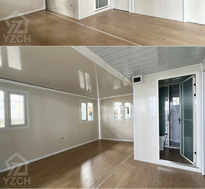 YONGZHU роскошный, 40 футов, 30 футов, 20 футов, передвижной сборный контейнерный дом, 2 спальни, Открытый Крошечный дом, Складной расширяемый контейнерный дом - Product Image 5