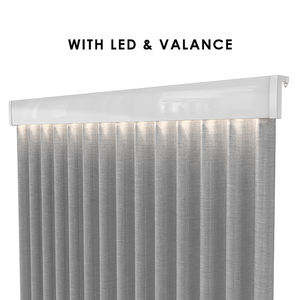 Rail de rideau de fenêtre simple en <span class=keywords><strong>PVC</strong></span>, quatre façons de fixer le connecteur d'angle - Product Image 3