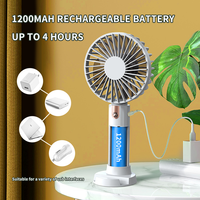 Mini ventilateur Portable 3 en 1 petit ventilateur de Table Portable à Led Rechargeable par Usb vente en gros