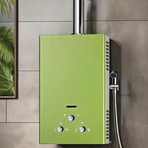 2024 <span class=keywords><strong>Calentador</strong></span> de agua eléctrico montado en la pared <span class=keywords><strong>Gas</strong></span> natural Fácil de usar Calentamiento rápido Estilo instantáneo 6L Acero <span class=keywords><strong>Sin</strong></span> tanque Aplicación al aire libre - Product Image 3