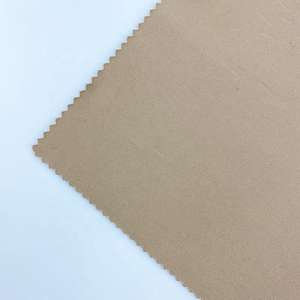 Tissu chino stretch 97% coton 3% coton spandex teint couleur <span class=keywords><strong>knaki</strong></span> recyclé pour pantalons pour hommes - Product Image 6