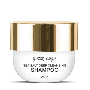 Champú de ácido hialurónico totalmente refrescante para exfoliante aceitoso anticaspa, nutritivo, sal de algas marinas, exfoliante de limpieza profunda - Product Image 4