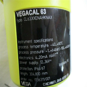 เซ็นเซอร์วัดระดับแบบคาปาซิทีฟอลูมิเนียม Vegacal 63 สำหรับถังอุตสาหกรรม ทนอุณหภูมิสูง - Product Image 1