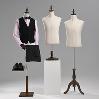 Nouveau design, mannequin gonflable en PVC pour le haut du corps, taille personnalisée pour vitrine, pour vêtements pour hommes adultes