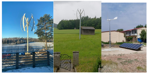 กังหันลมแบบตั้งพื้น CE HOT Free Energy ขนาด 2KW ถึง 30KW รูปทรงตัว H แบบแกนตั้งพร้อมเครื่องกำเนิดไฟฟ้าแบบลอยตัว - Product Image 2