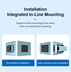 Độ sáng cao 24-inch công nghiệp không thấm nước tất cả-trong-một Bảng điều khiển PC OEM 15.6 "ATM LCD màn hình nối tiếp ánh sáng mặt trời có thể đọc được điện dung - Product Image 3